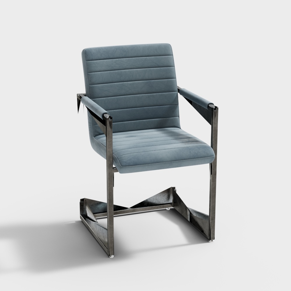 back-rest chair navy