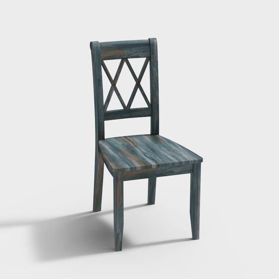 Fauteuil de salon Bleu Rétro