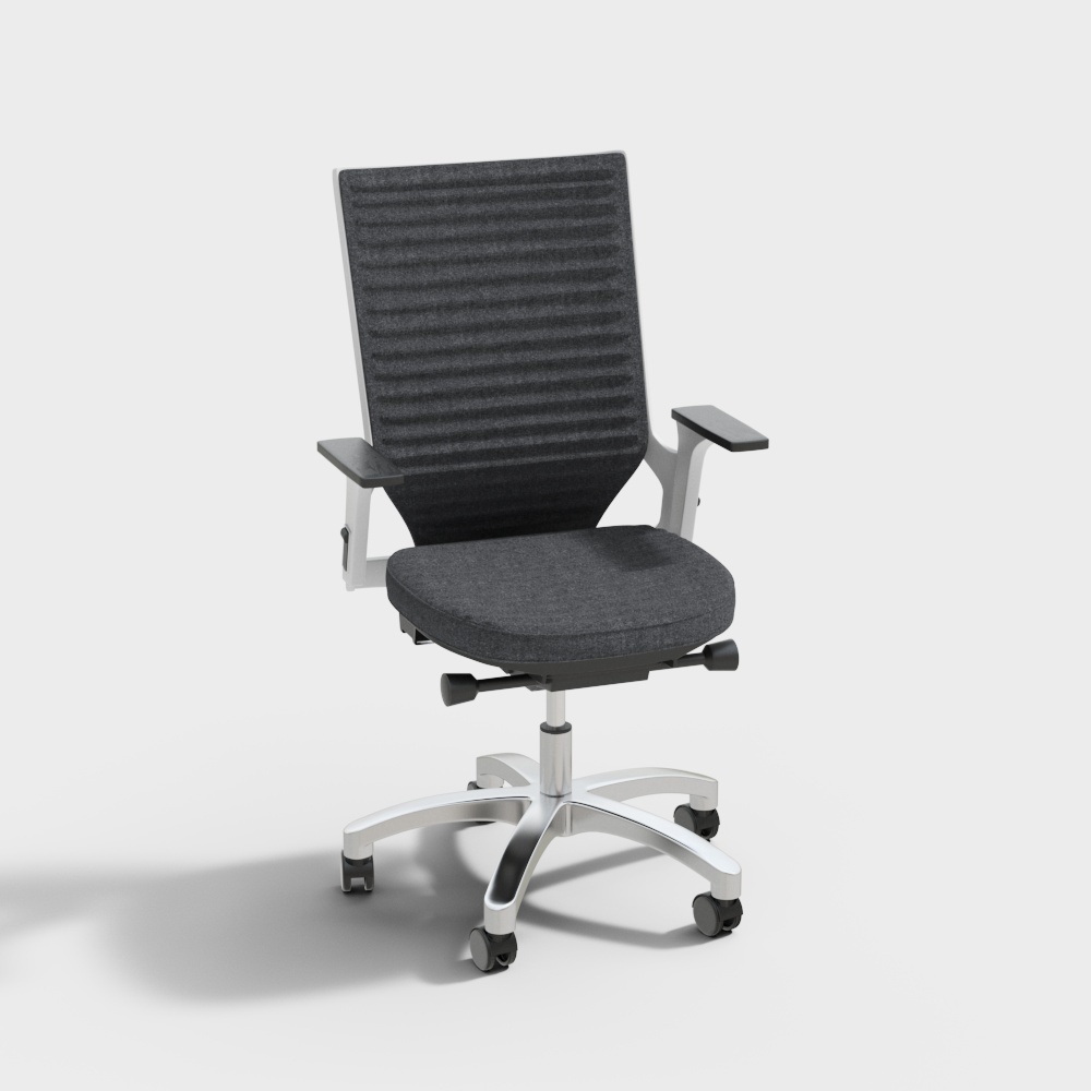 back-rest chair grey