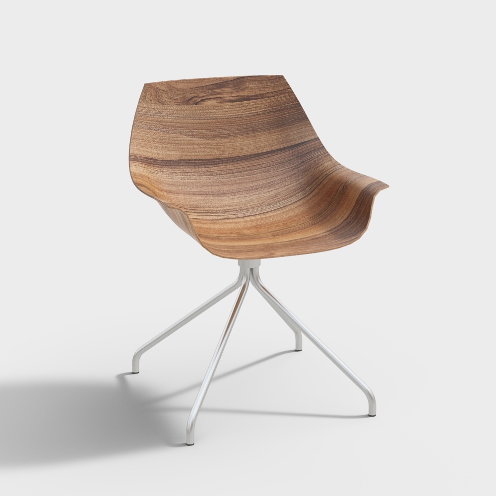 Scandinavian Bar Stools Gray – Minimalist Fabric Seats