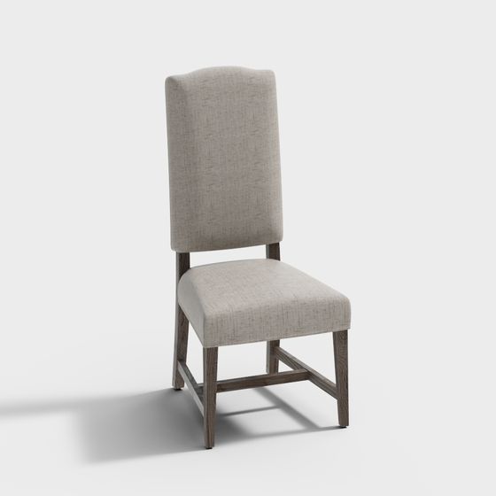 Elegant Minimalist Chair 3D model for Modern Designs