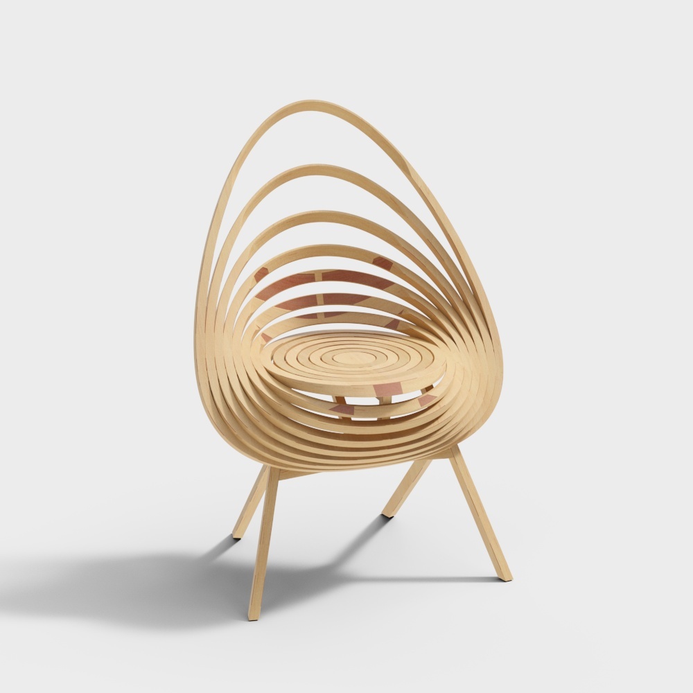 back-rest chair yellow