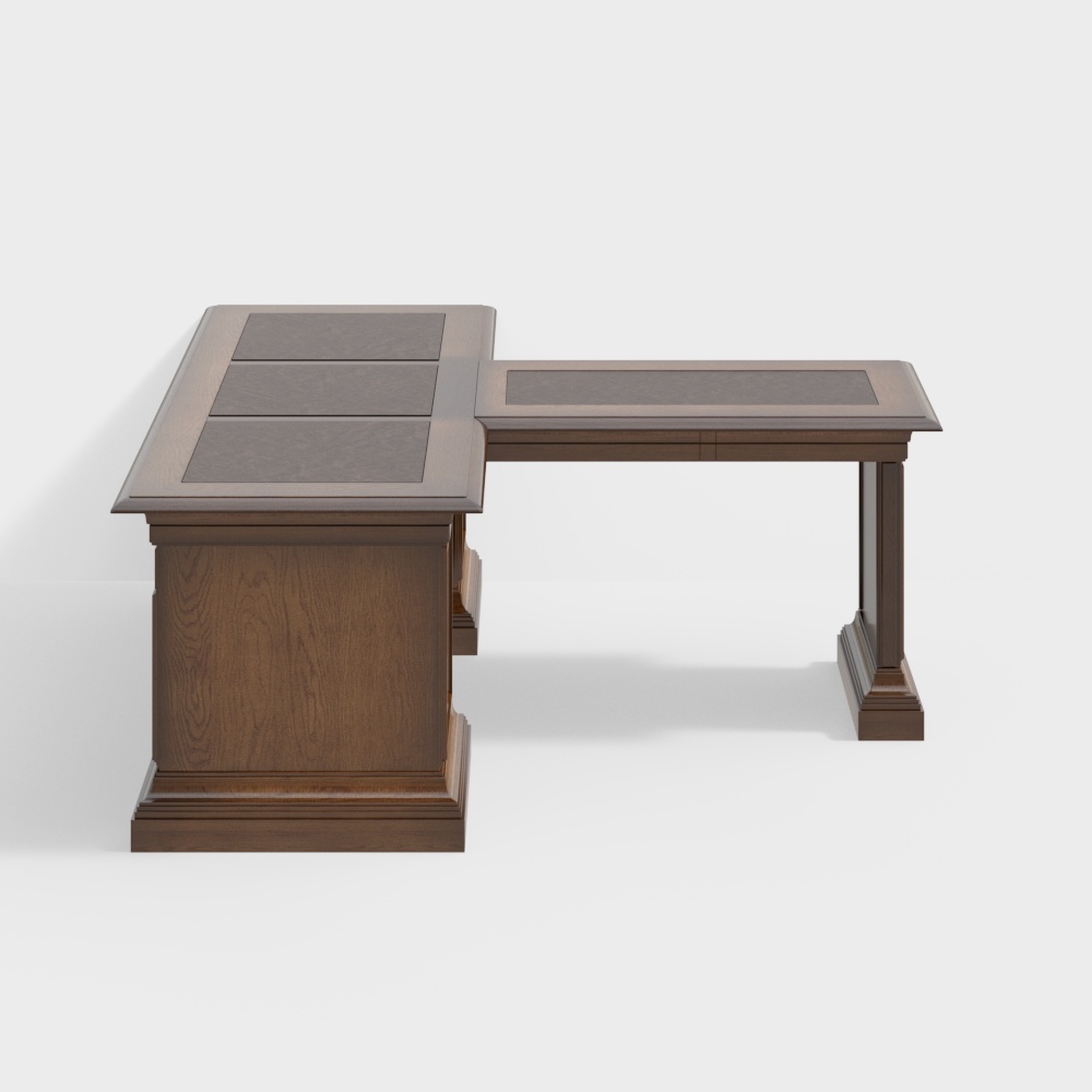 desk table brown