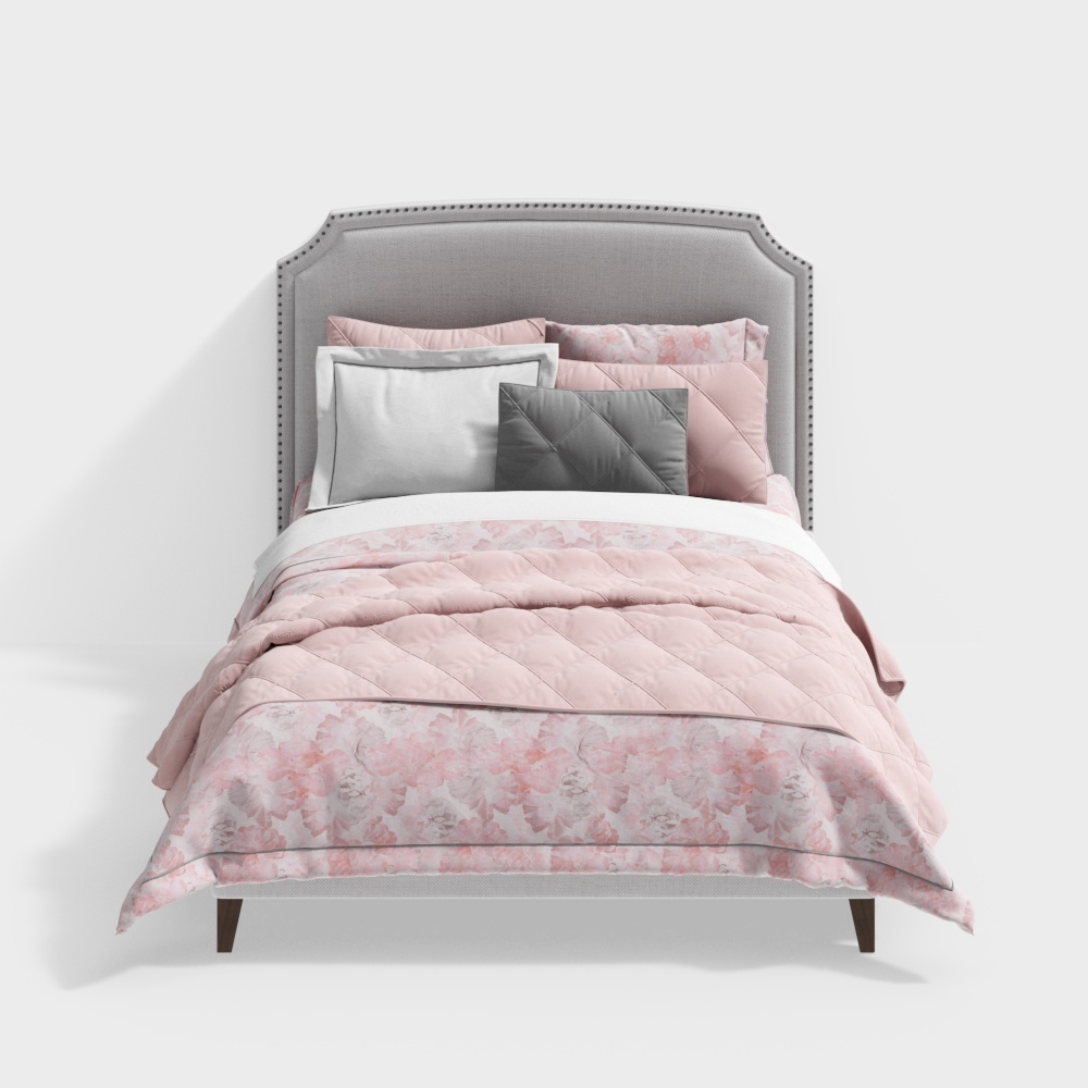 queen size bed white