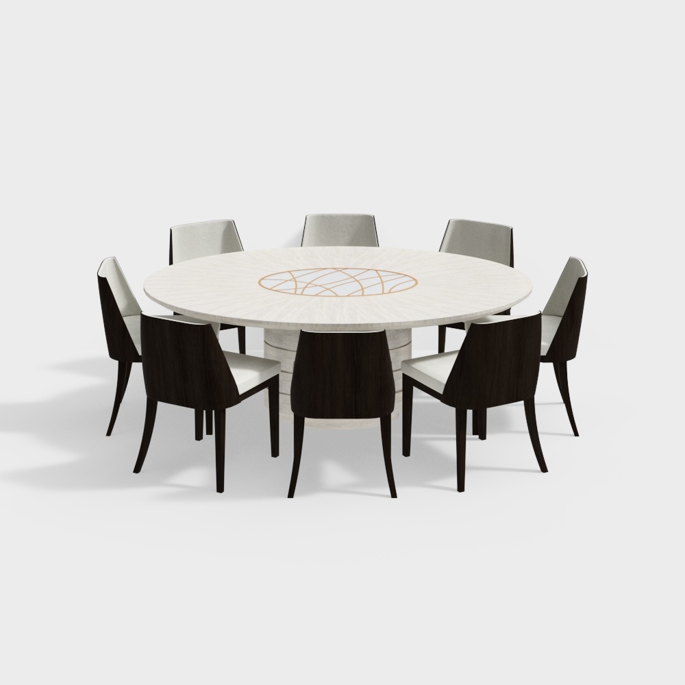 Conference table and chair01
