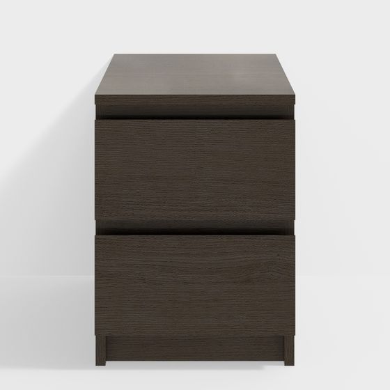 Urban Elegance Bedside Table 3D model