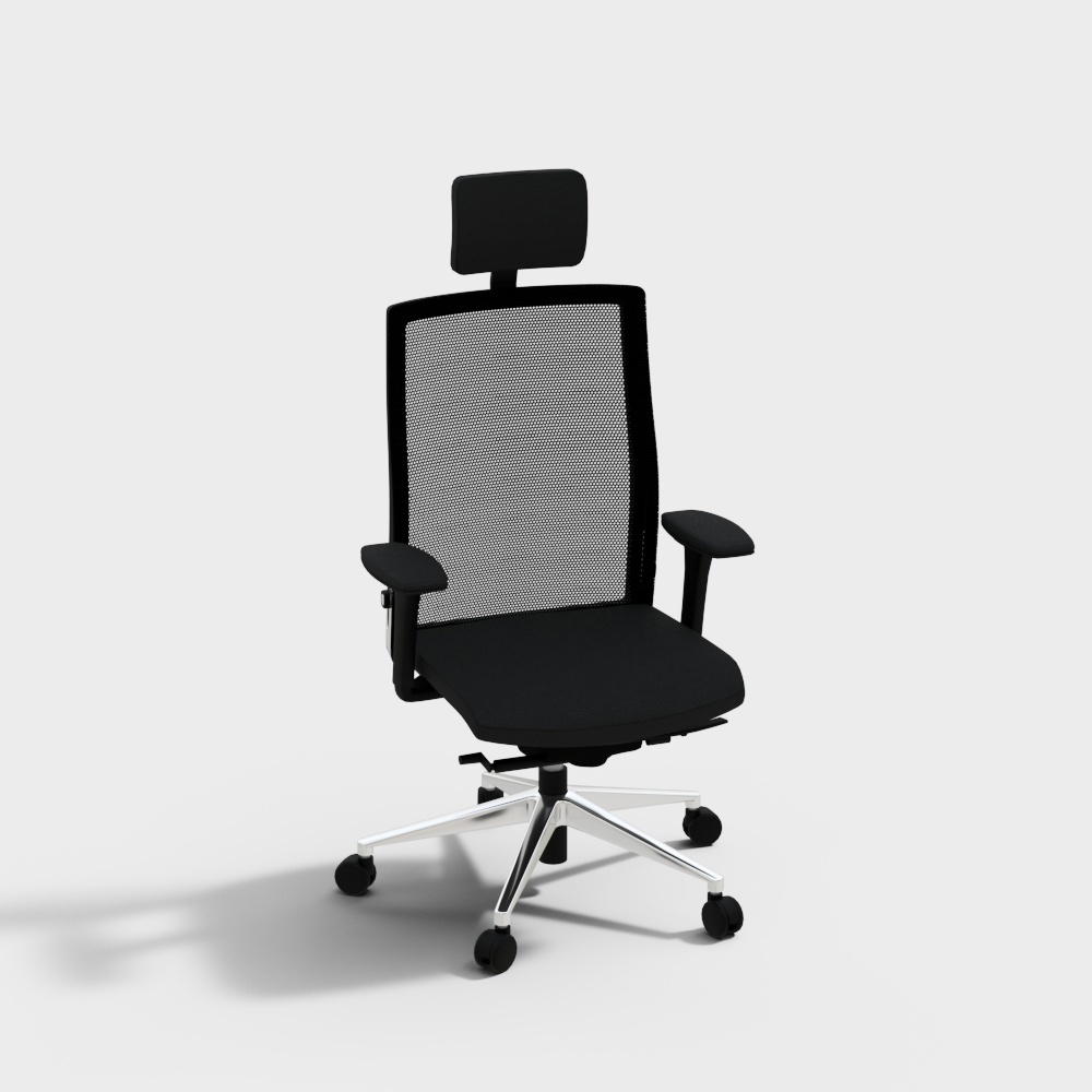 블랙 사무실 의자