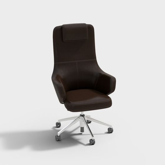 Modern Minimalist Office Chair 3D model