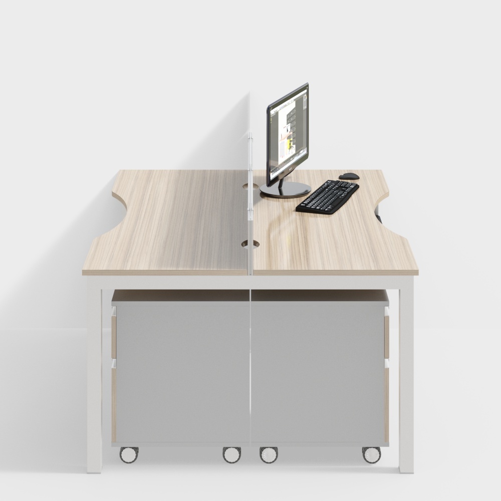 Tavolo da computer grezzo