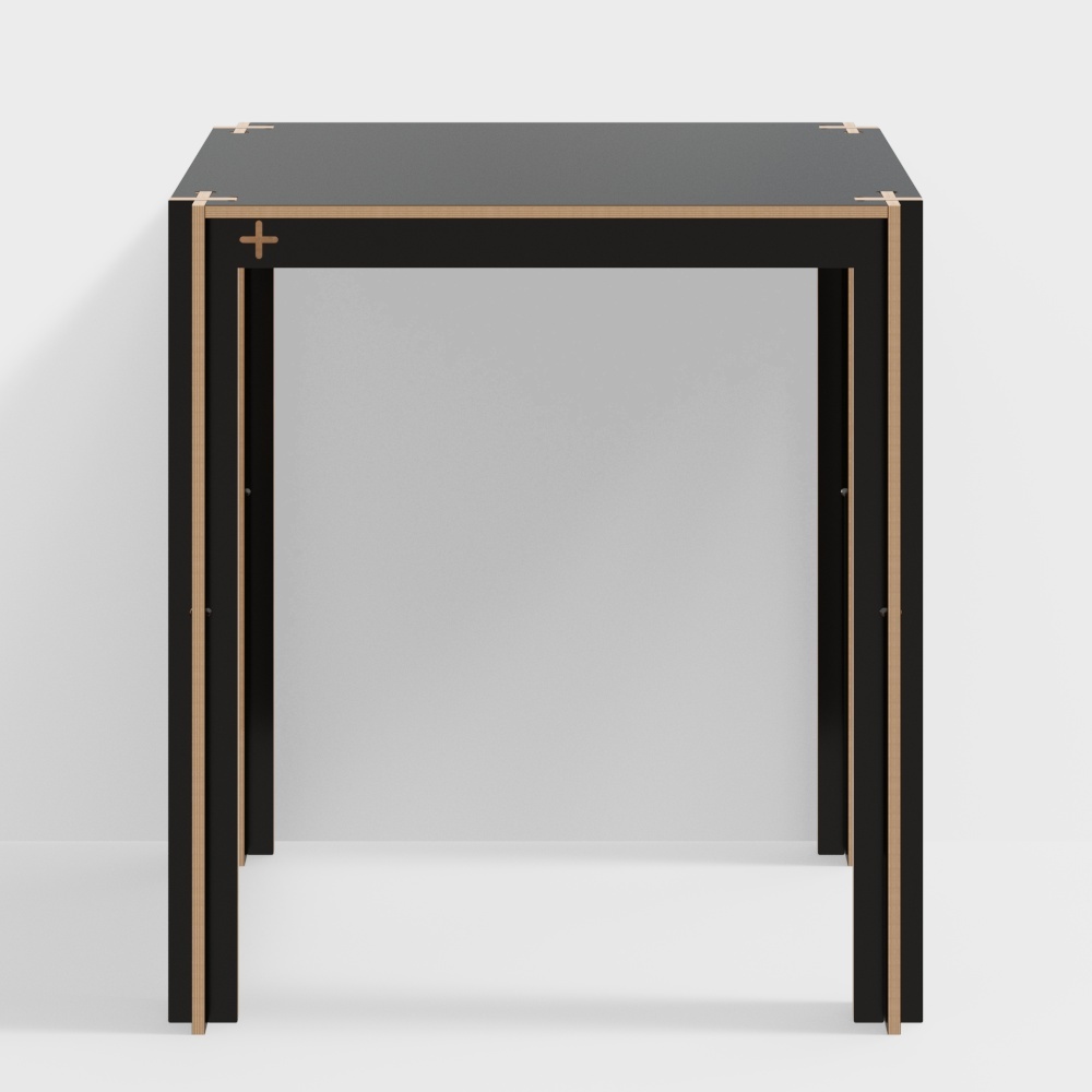 Side table black