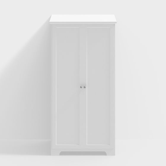 Minimalist Wardrobe 3D model