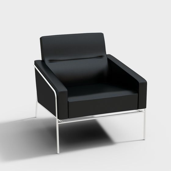 เก้าอี้พิงหลังสีดำ