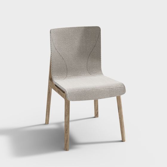 Urban Luxe Chair 3D model for Creative Spaces