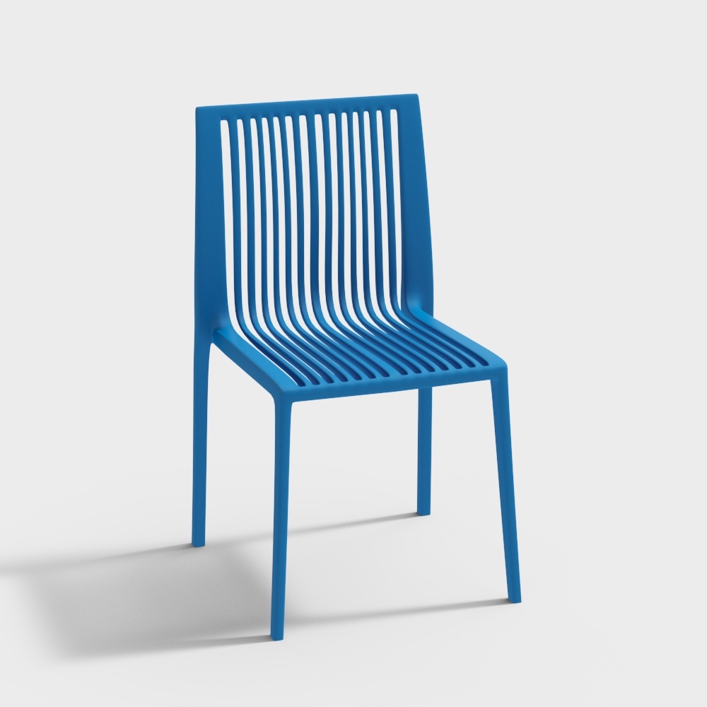 Sedia con schienale marino