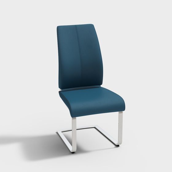 Urban Blue Chair 3D model