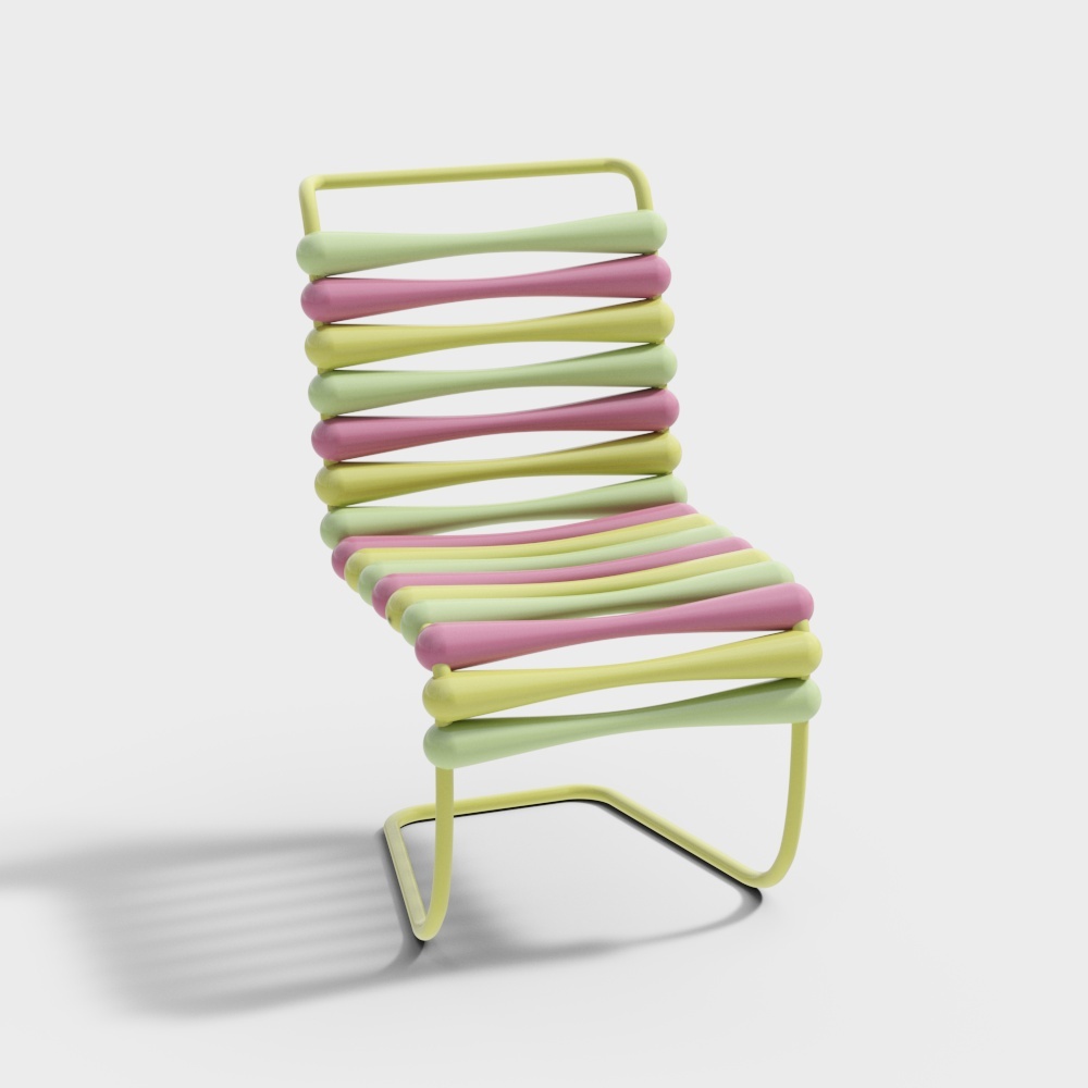 back-rest chair multicolour