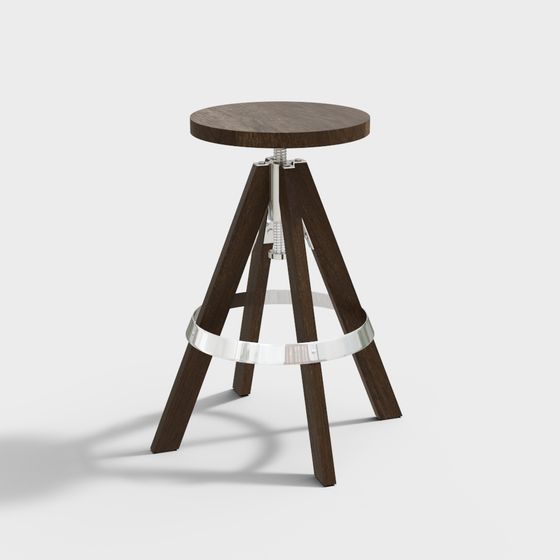 바 의자 브라운