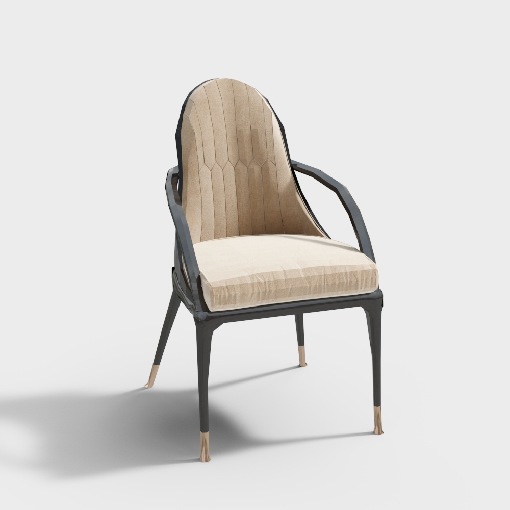 Silla de oficina beige