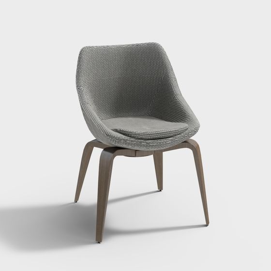 Cozy Lounge Chair 3D model