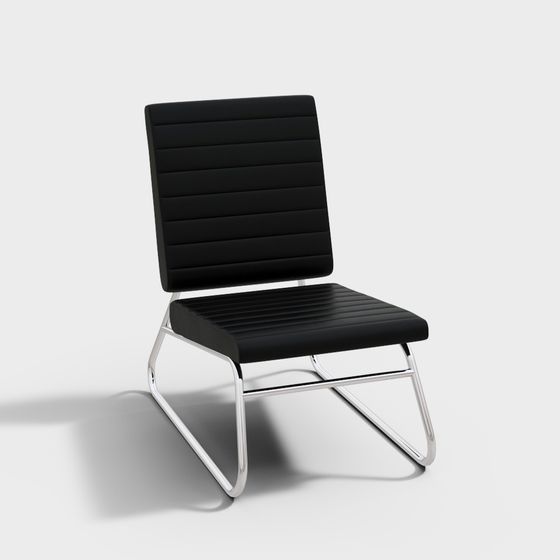 Chic Urban Lounge Chair 3D model