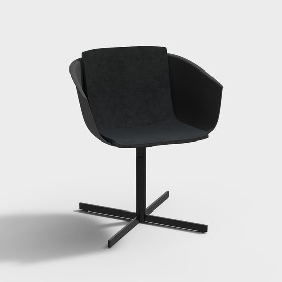 Ghế văn phòng màu đen