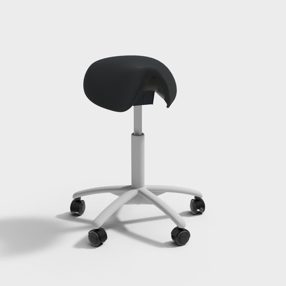 Silla de oficina negra