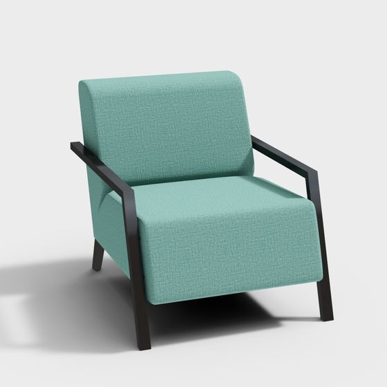 Ghế vải hiện đại màu xanh lá cây