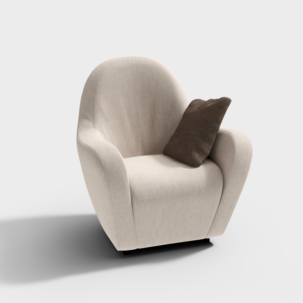 Contemporary trend fabric chair_nude (2)