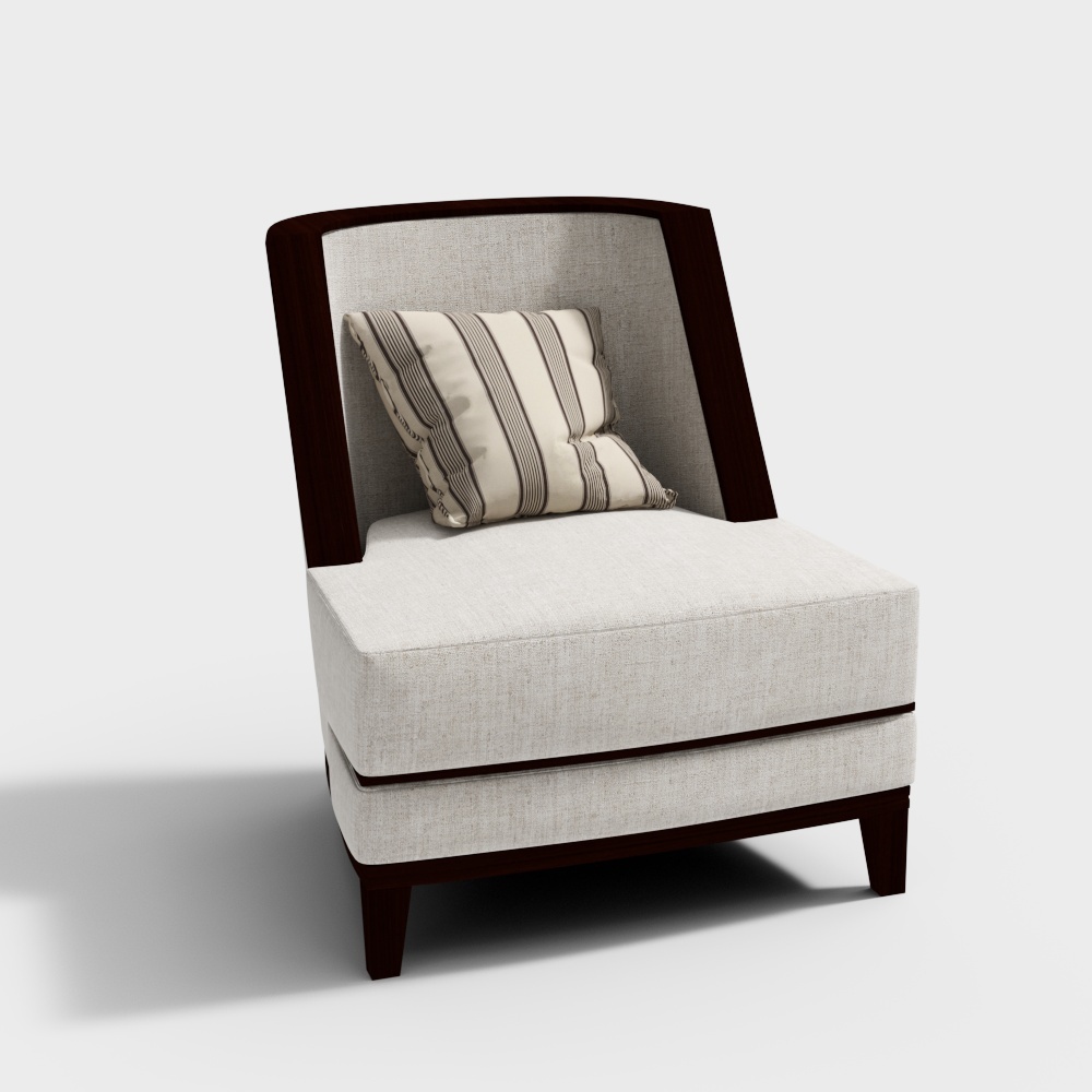 Ghế vải hiện đại_màu xám