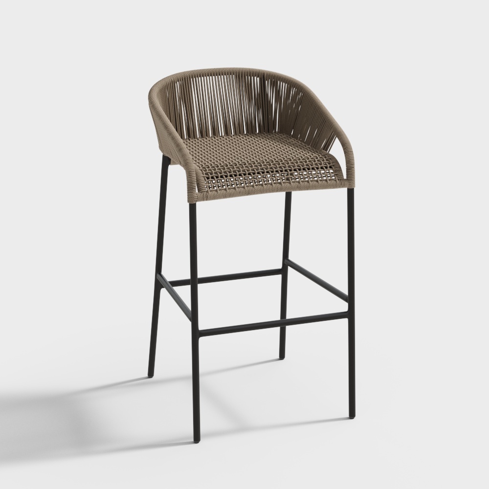 Barra de cricket marrón