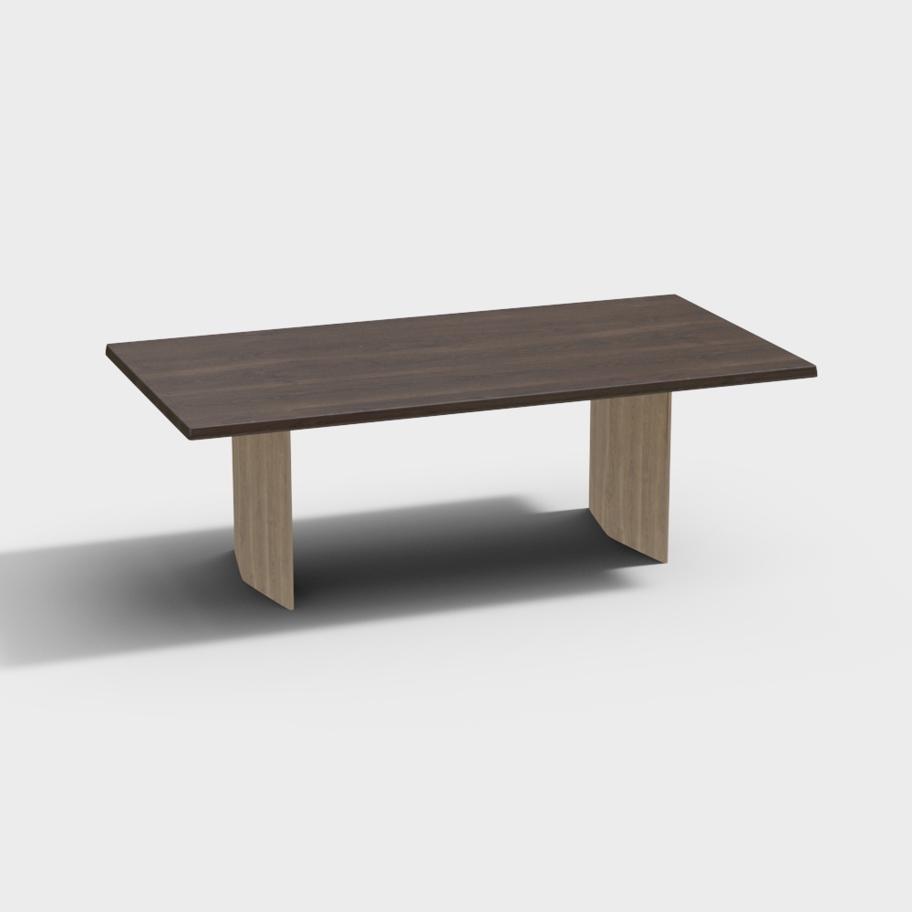 Table de dîner en bois