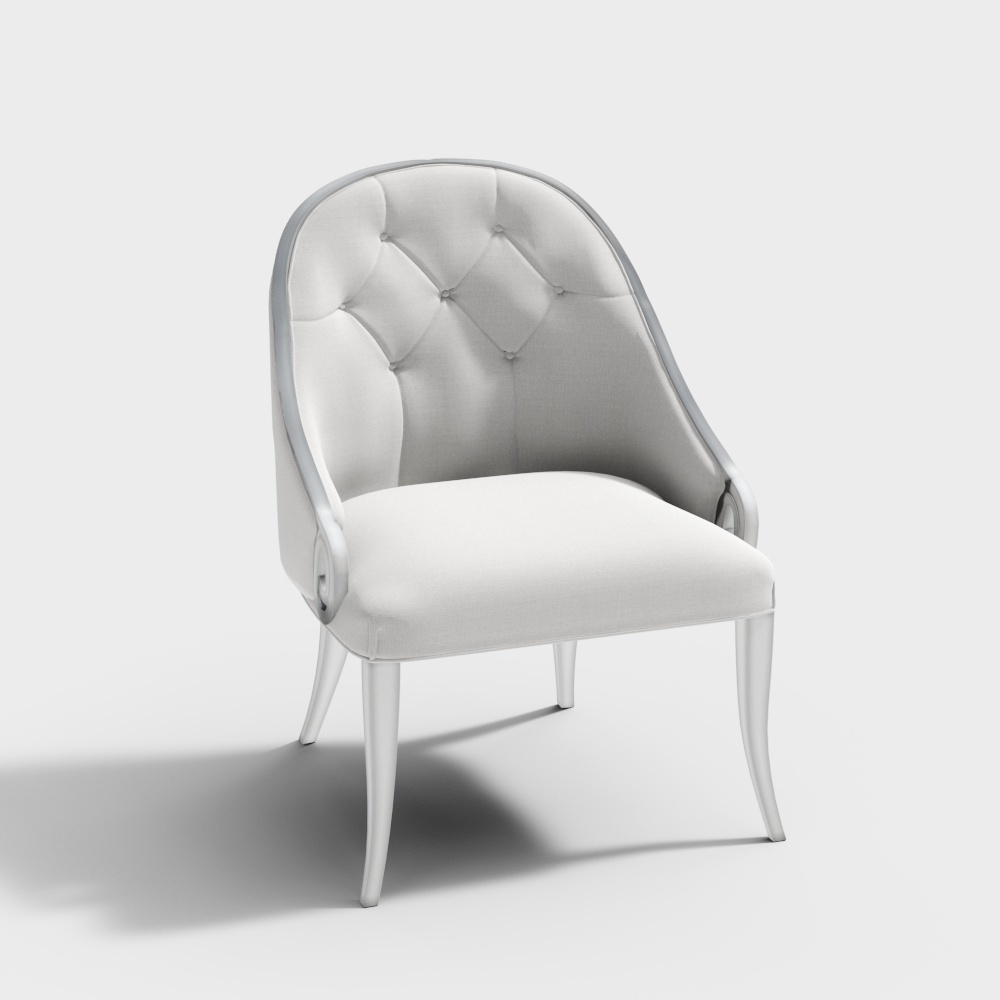 白いダイニングチェア