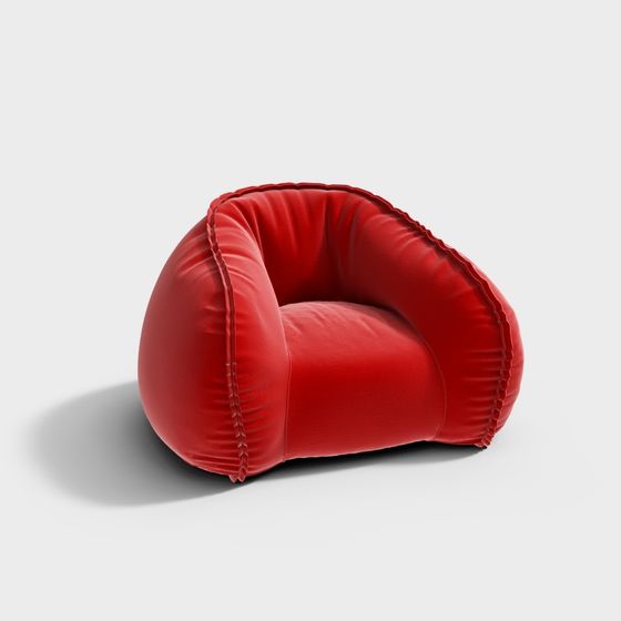 Stylish Lip Chair 3D model for Creative Projects