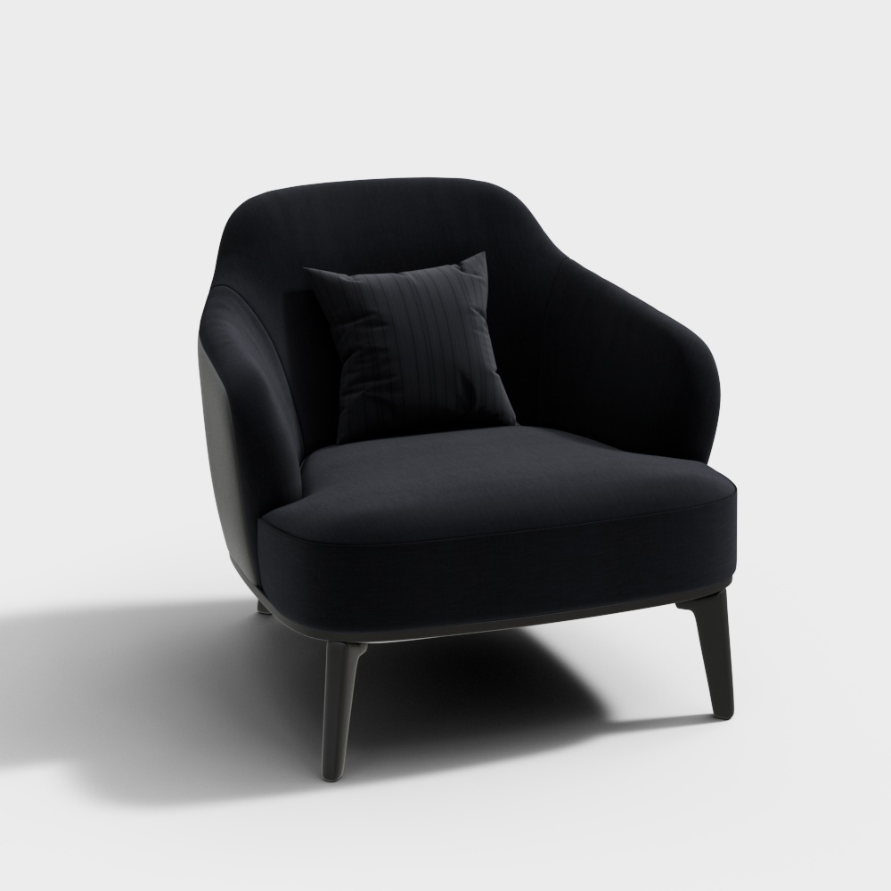 Pouf Leslie Minotti avec fauteuil Leslie