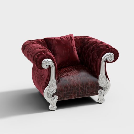 Royal Luxury Sofa 3D model