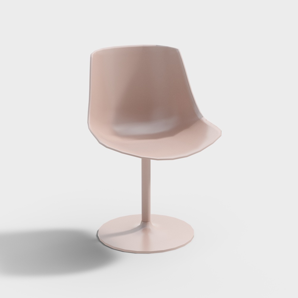 Scandinavian Bar Stools 3D Model – Earth Tone Design