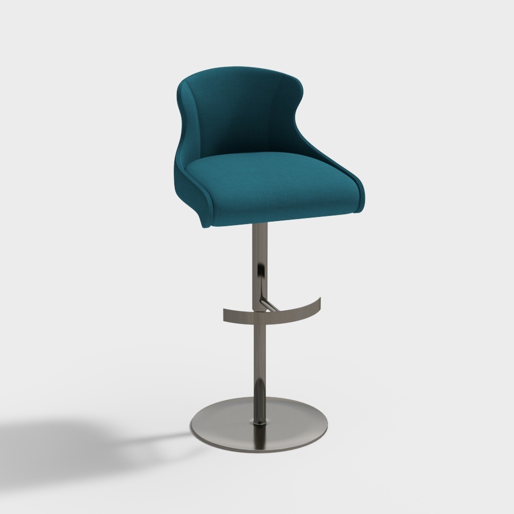 roche_bobois_Leather sofa_chair_bule