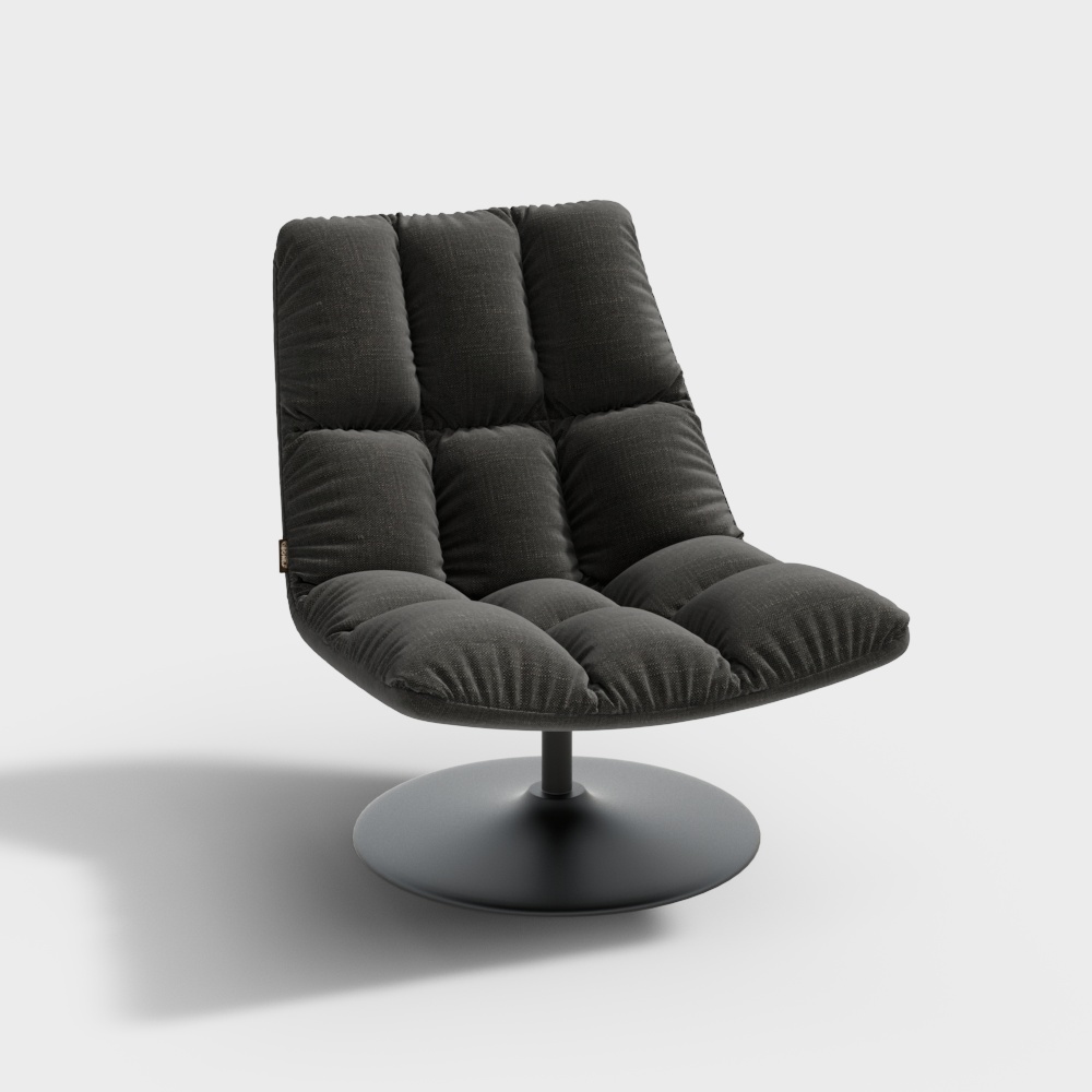 bar lounge chair_grey