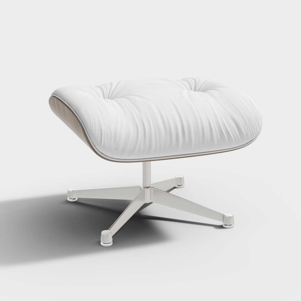 Vitra_Lounge_ที่วางเท้าขาว