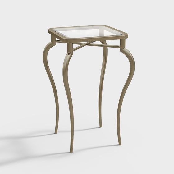 โต๊ะข้างโซฟาเบอร์นฮาร์ด นาดีน สีแดง