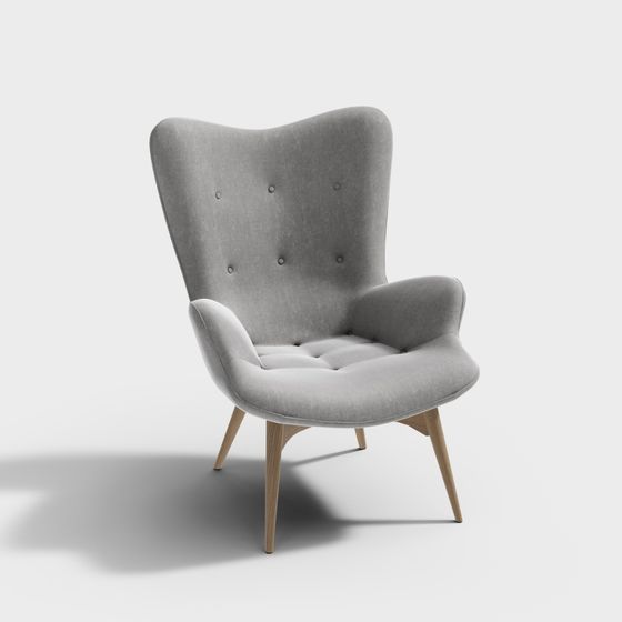 Comfort Wing Armchair 3D model