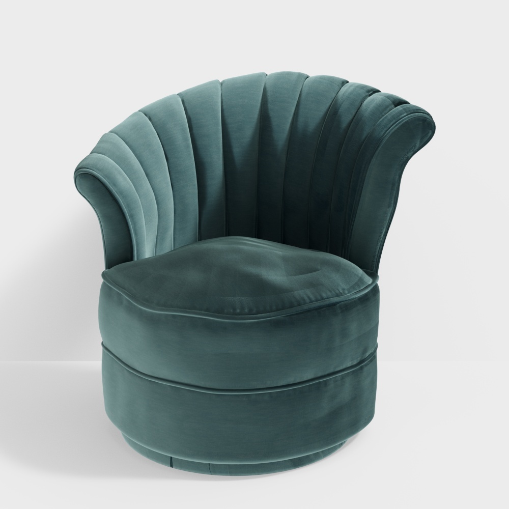 Divano in Velluto Blu