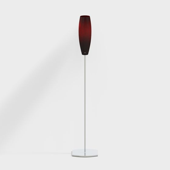 Elegant Low-Poly Flame-Inspired 3D Lighting Fixture