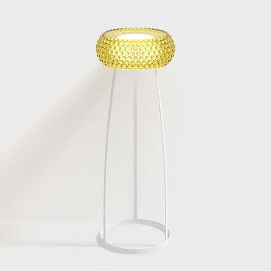 Lustrous High Stool 3D Model for Modern Interiors