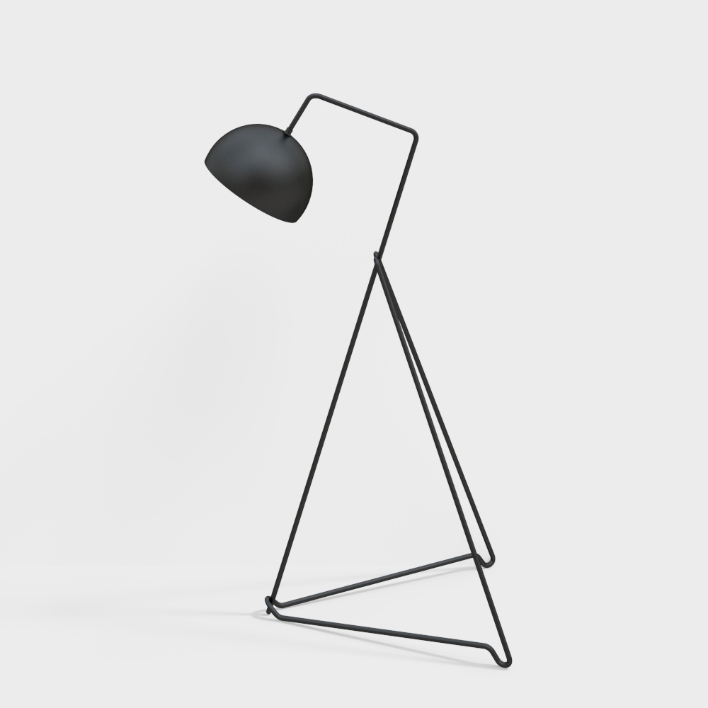 Floor lamp- black