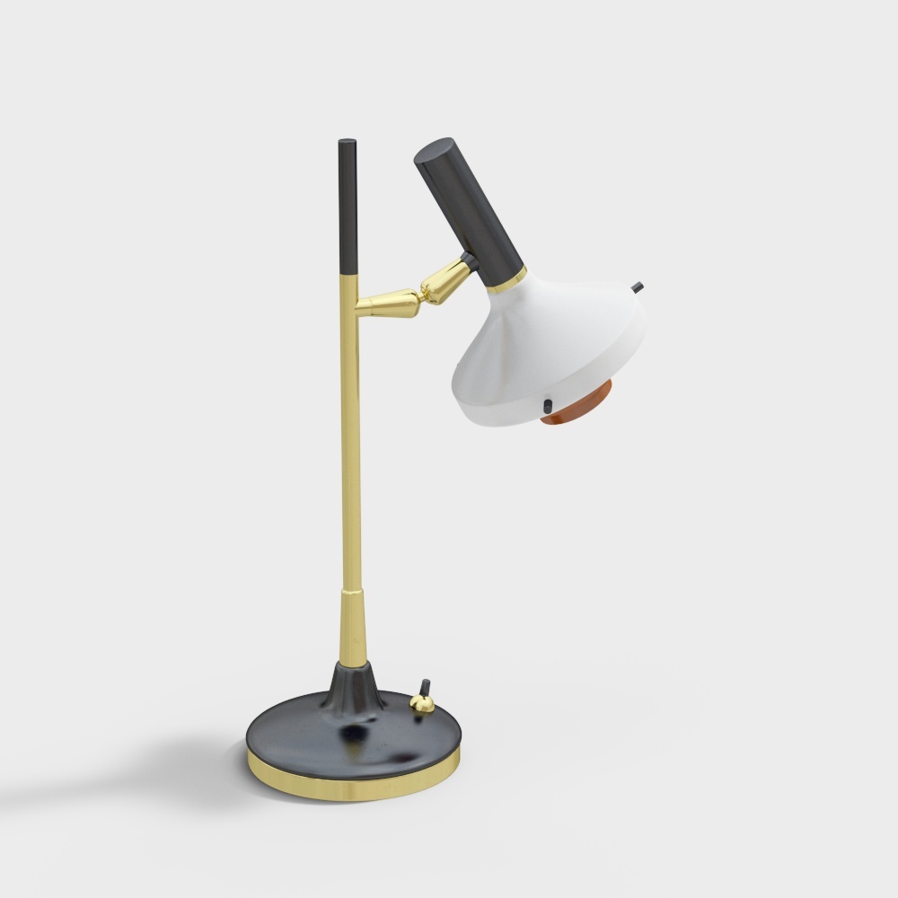 Desk lamp- yellow