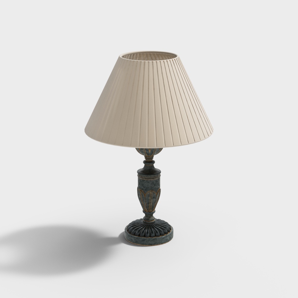 Lampe de bureau jaune