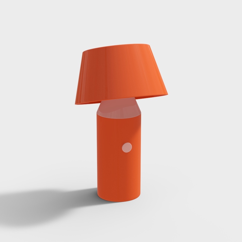 Desk lamp-red