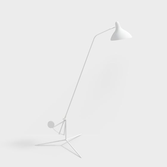 Minimalist Floor Lamp 3D model