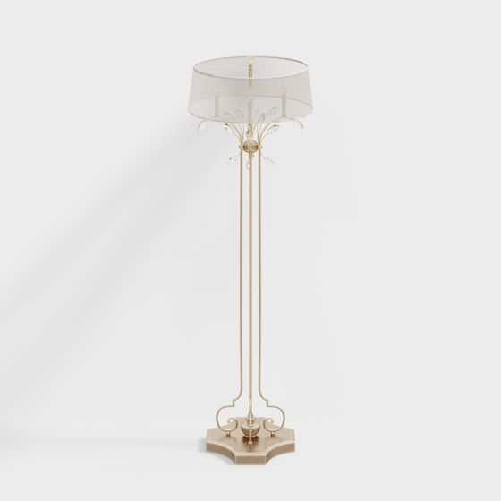 Glamorous Floor Lamp 3D model